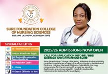 Sure Foundation College of Nursing Sciences Launches Seamless Online Admission Portal — Here’s Why You Should Apply Now