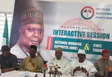 Turaki Rallies PDP State Leaders in First Post Convention Meeting